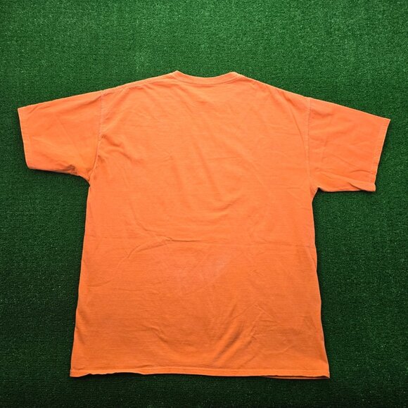 Disney Tshirt Mens XL Orange Short Sleeve Cruise Line‎ Mickey Mouse Casual - Picture 6 of 7